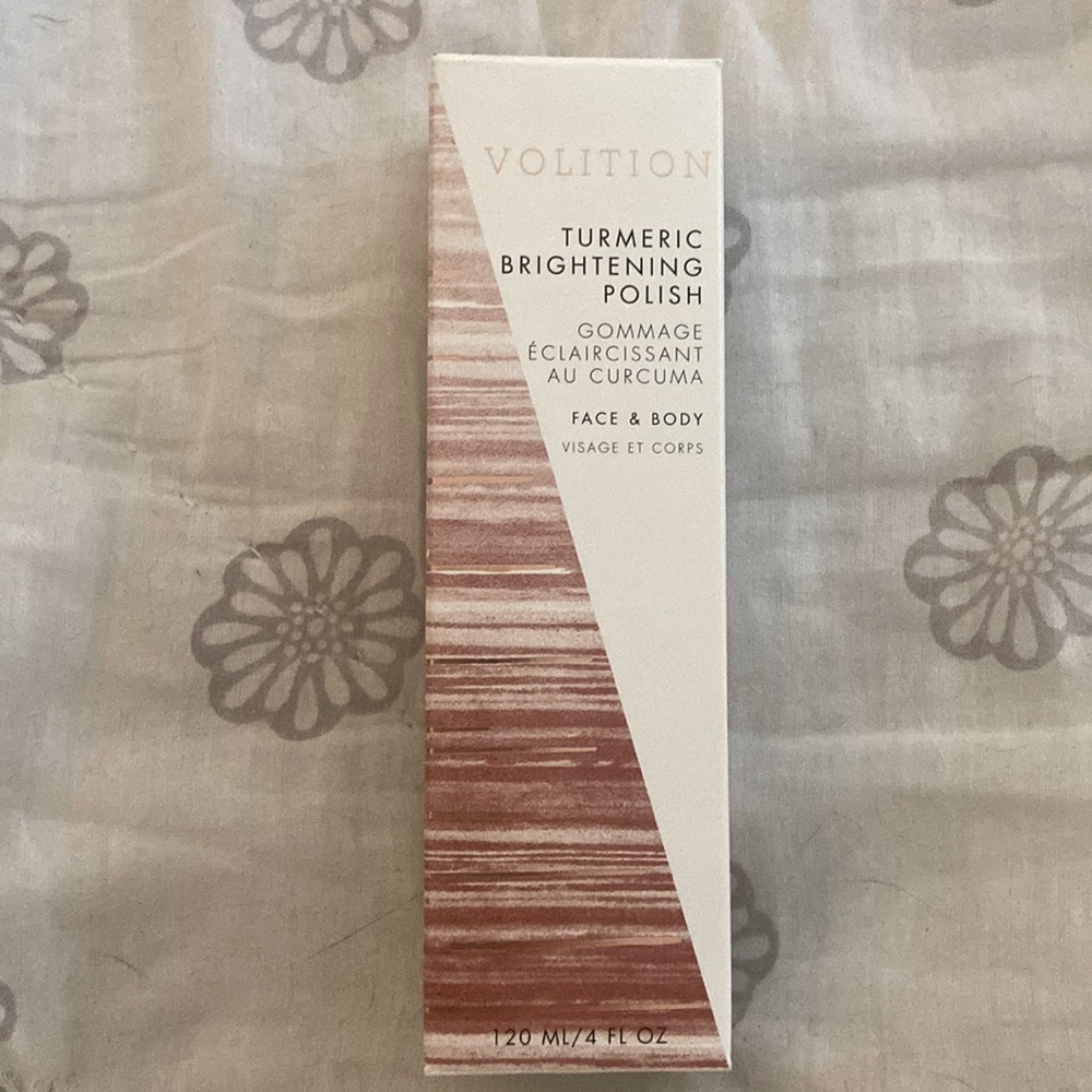 Volition Turmeric Brightening Polish for face & body